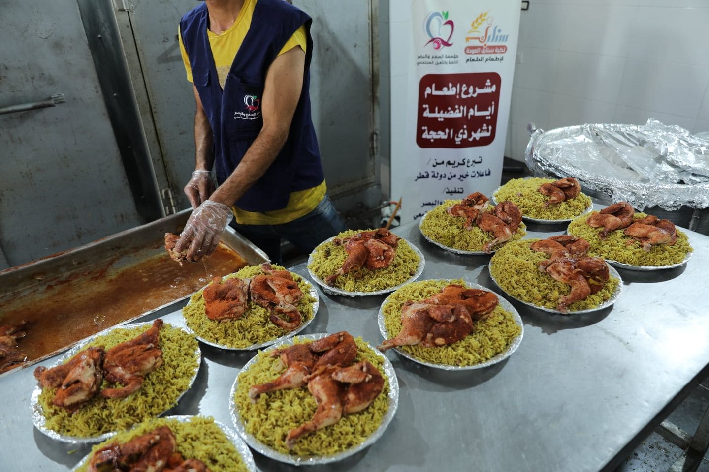 السمع والبصر تستأنف عمل تكية سنابل العودة لإطعام الطعام ذو الحجة ١٤٤٢